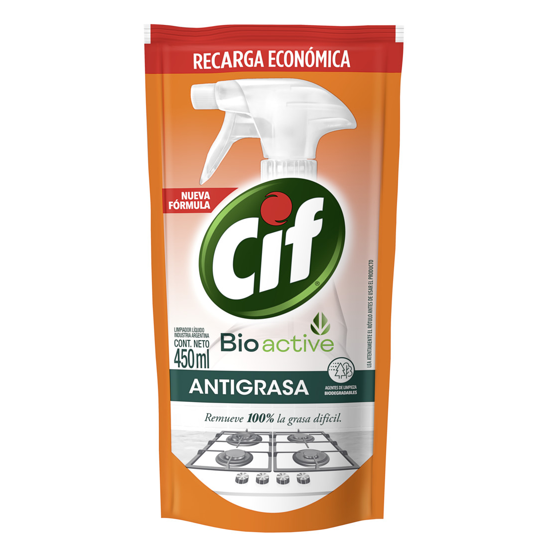 CIF Limpiador Líquido Repuesto Económico Antigrasa