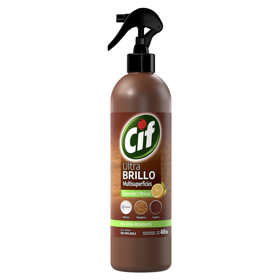 Cif Multi-surface ultra-gloss citris essences eco-spray packshot