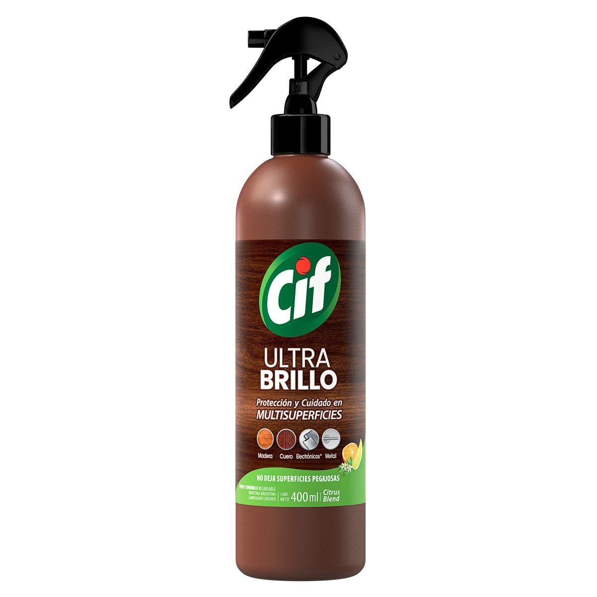 Cif Multi-surface ultra-gloss citris essences eco-spray packshot
