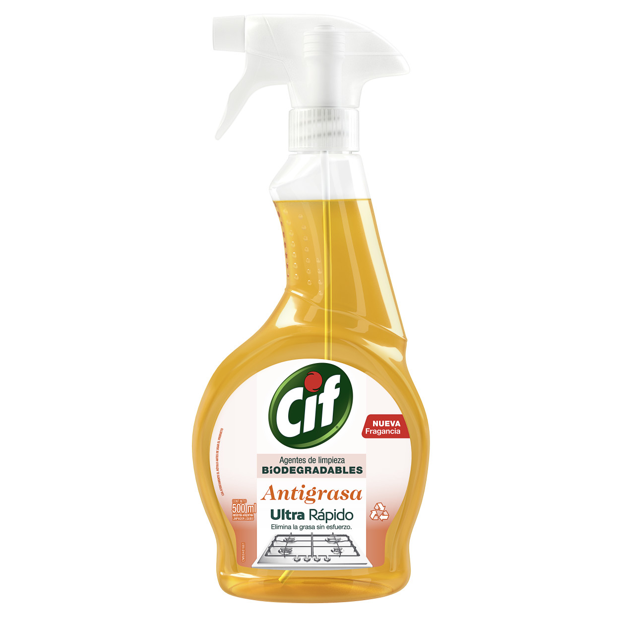 CIF Limpiador Líquido Gatillo Antigrasa