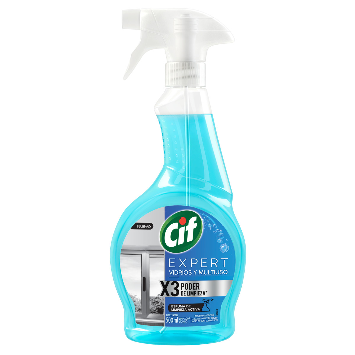 CIF Limpiador Líquido Gatillo Vidrios y Superficies Delicadas