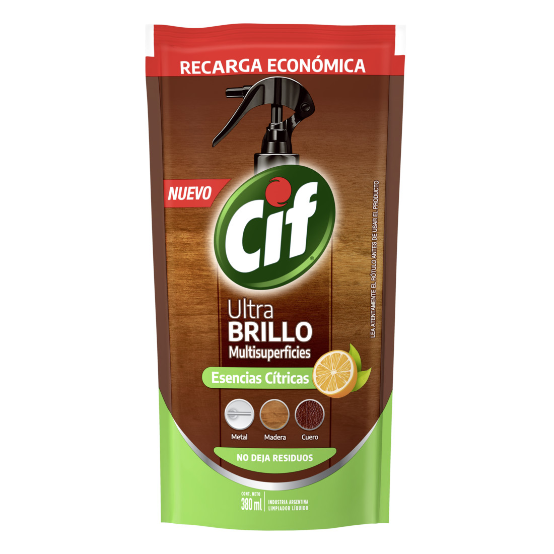 Cif Crema Multiuso 750cc Original - PROlimpio Limpieza.