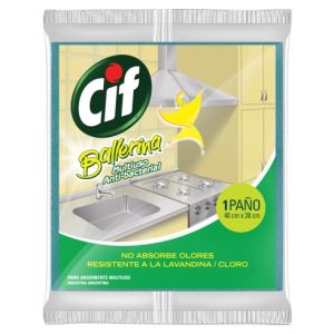 Cif Ballerina Absorbent Antibacterial Floors 1 UN
