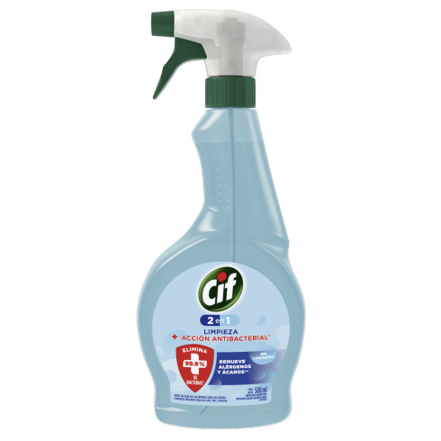 CIF GATILLO 2 EN 1: LIMPIEZA + ACCIÓN ANTIBACTERIAL