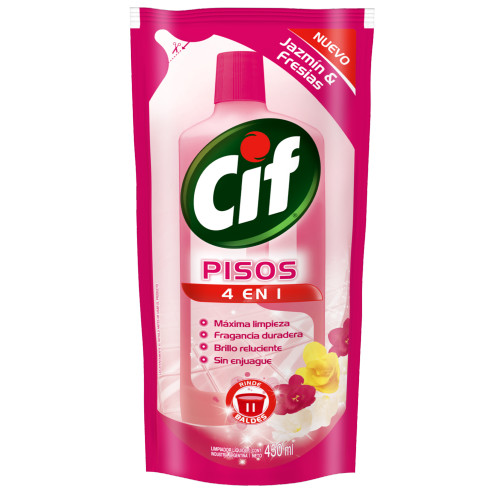 Cif Pisos 4 en 1 Jazmín y Fresias